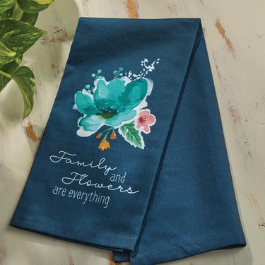 Family And Flowers Decorative Dishtowels - Set of 6 Park Designs - The Fox Decor